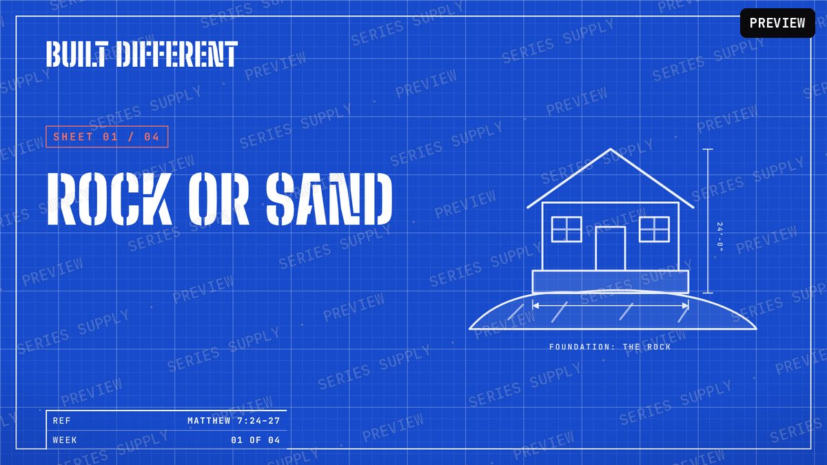 Built Different Week 1 slide