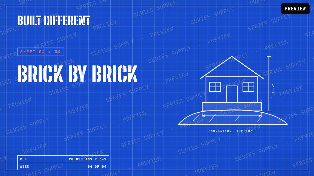 Built Different Week 4 slide