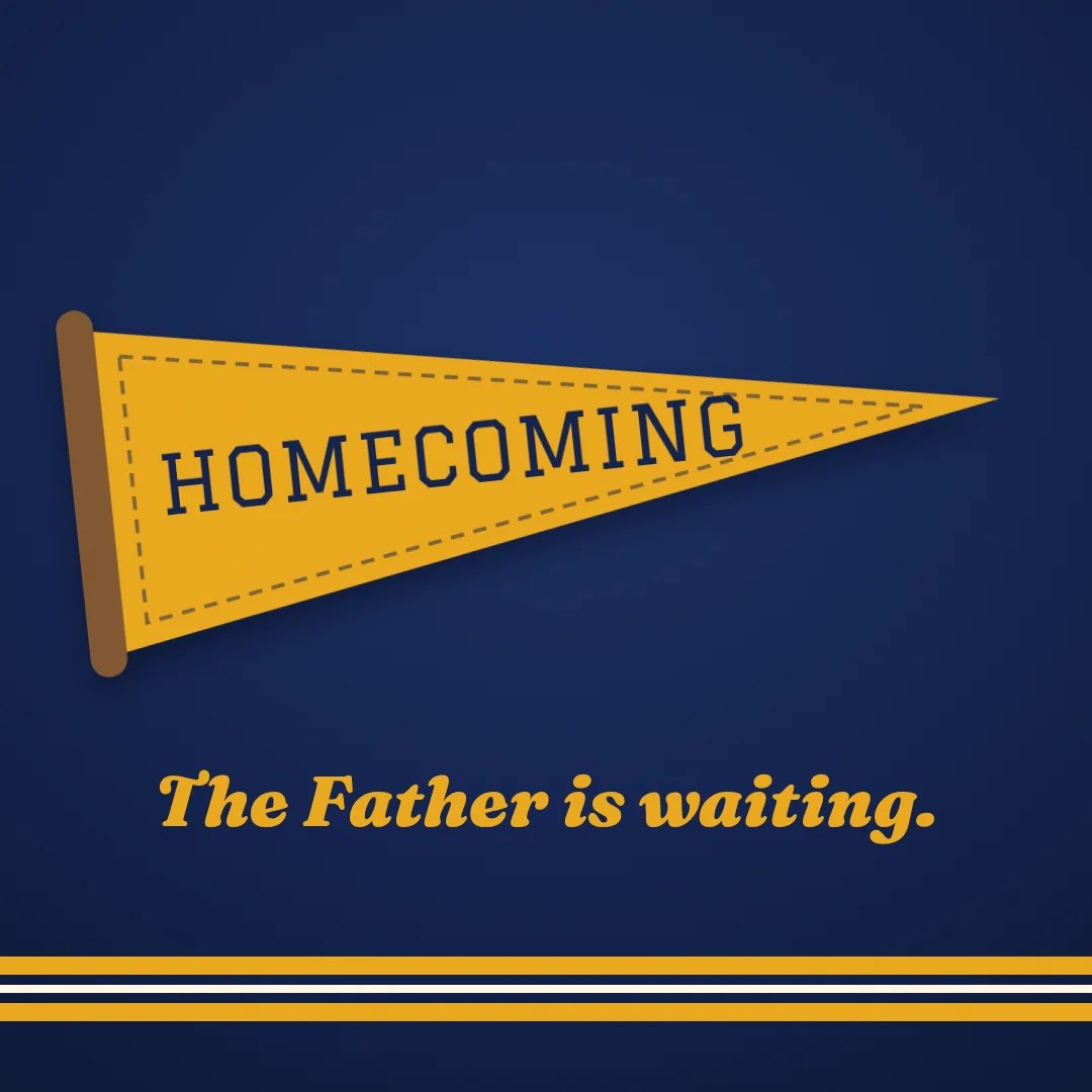 Homecoming youth sermon series artwork