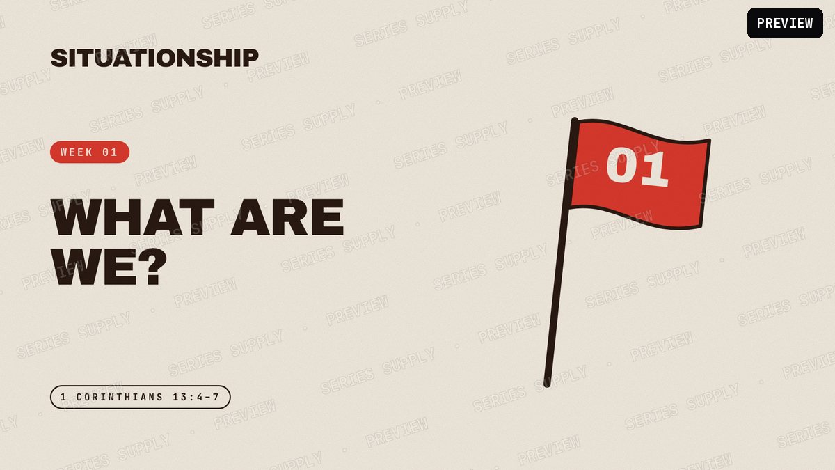 Situationship Week 1 slide
