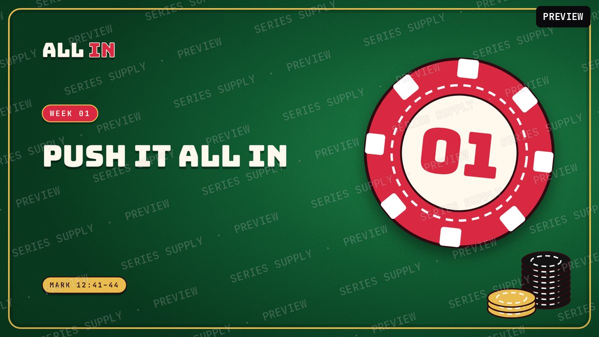 All in Week 1 slide
