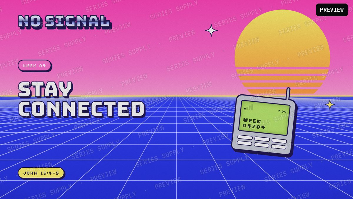 No Signal Week 4 slide