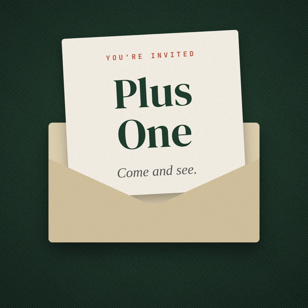 Plus One youth sermon series artwork