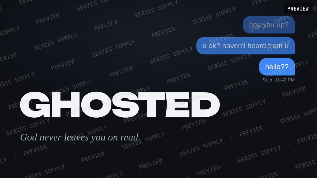 Ghosted Series artwork