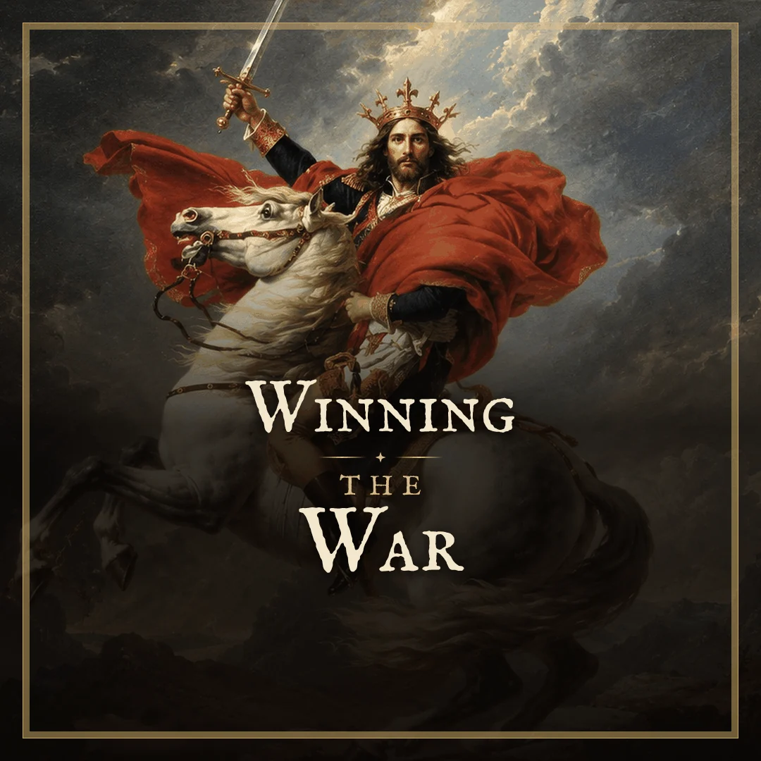 Winning the War youth sermon series artwork