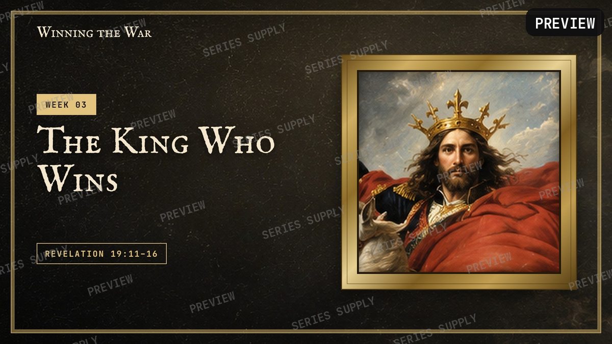 Winning the War Week 3 slide